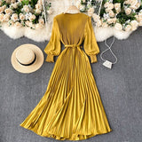 Vestido Yasmim  Bela Charmosa®- Amarelo