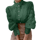Camisa Helen Bela Charmosa®- Verde Claro