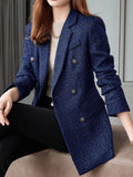 Blazer Tweed Sabrina Bela Charmosa®- Preto