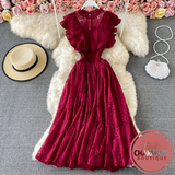 Vestido Andréia Bela Charmosa®- Vermelho