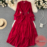 Vestido Andressa  Bela Charmosa®- Vermelho