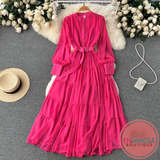 Vestido Andressa  Bela Charmosa®- Rosa