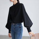 Blusa Bela Charmosa® - Sarah- Preto