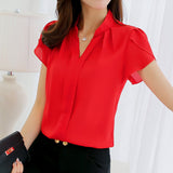 Blusa Bela Charmosa® - Bruna-  Vermelho